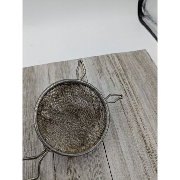 Unbranded Vegetable Handle 9 1/4" Hand Held Strainer Screen Sifter 3" Basket - Picture 2 of 8